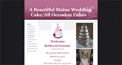 Desktop Screenshot of abeautifulweddingcakes.com